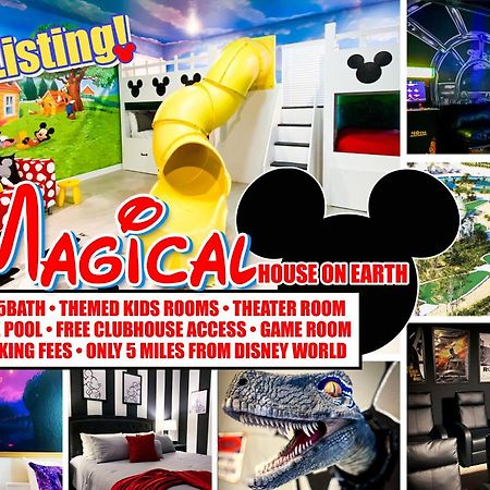 Magical Family Vacation Home Near Disney World At Storey Lake, Star Wars Gameroom, Pool, Theater, Mickey Slide, Sleeps Up To 28 Кисими Екстериор снимка