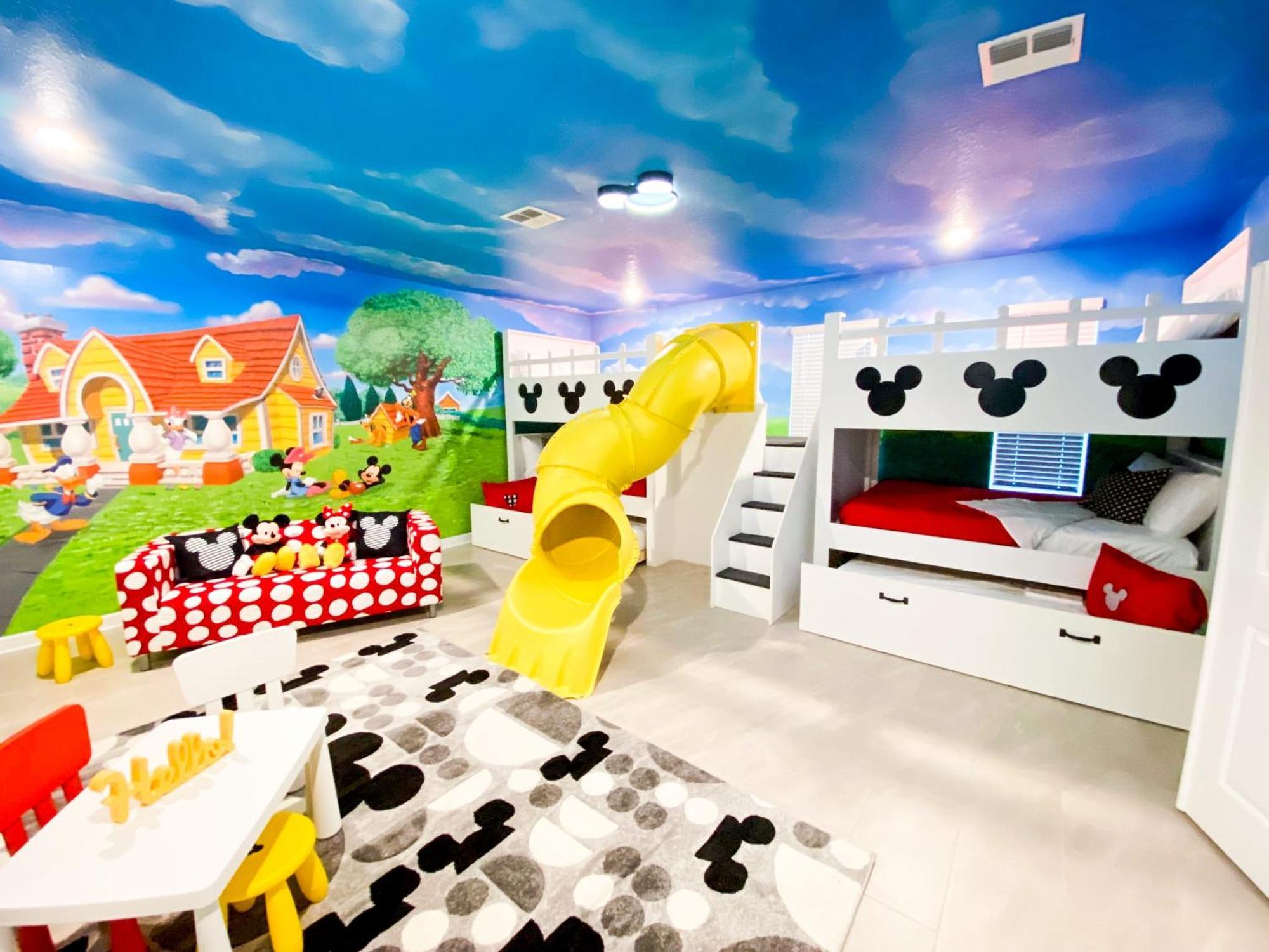 Magical Family Vacation Home Near Disney World At Storey Lake, Star Wars Gameroom, Pool, Theater, Mickey Slide, Sleeps Up To 28 Кисими Екстериор снимка